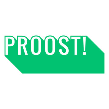 Proost text badge