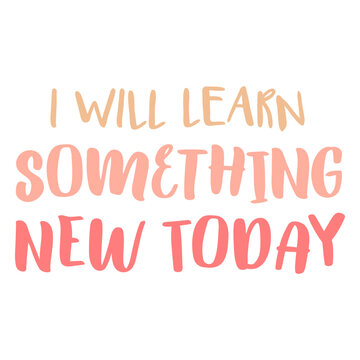 Positive affirmations flat quote learn