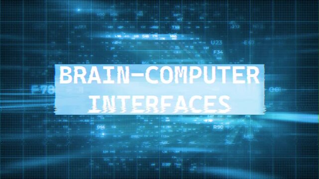 Brain-Computer Interfaces HiTech Backgrounds V 07