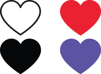 Obraz premium Heart / Favorite icon