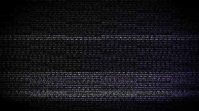 Television turn off. Vintage switch on off television concept animation. Noise on a old TV screen. Motion graphics of lnk background. 4k