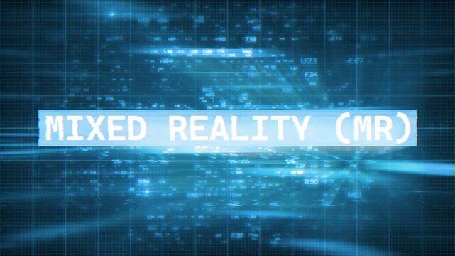 Mixed Reality (MR) HiTech Backgrounds V 07