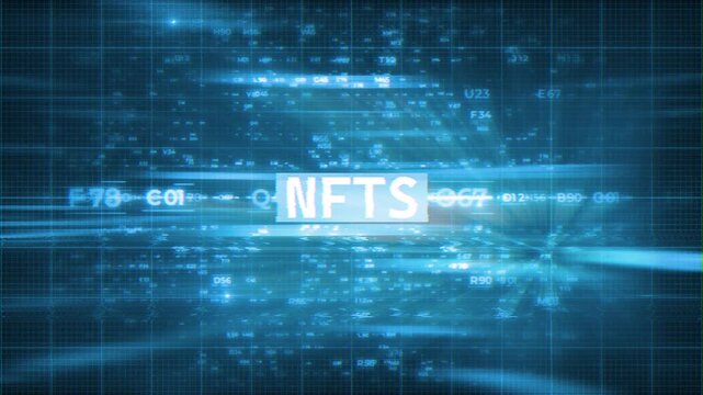 NFTs HiTech Backgrounds V 07