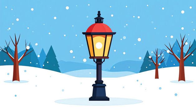 Vintage Style Street Lamp Post Light.