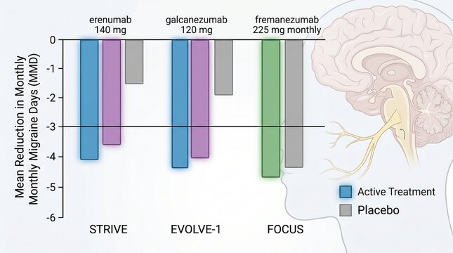 Bar Chart Comparison of Immune Response Intensity in Medical Pharmacology Research Illustration