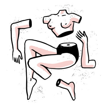 Innovative artwork celebrating bodily independence