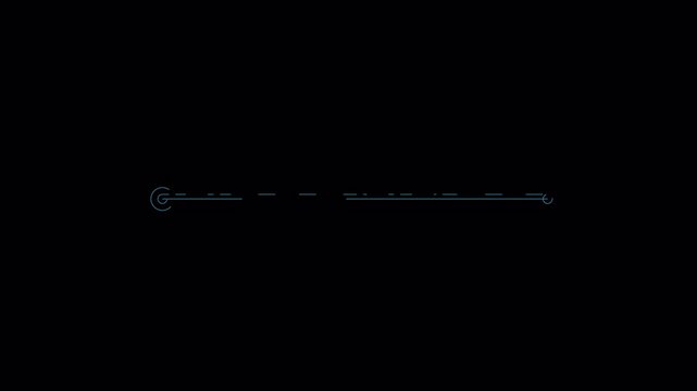 Minimalist green digital code animation on black background.