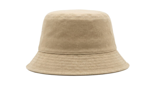 Classic beige terry cloth bucket hat for casual outdoor wear and sun protection