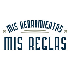 The logo for mis herramientos mis reglas © Vexels