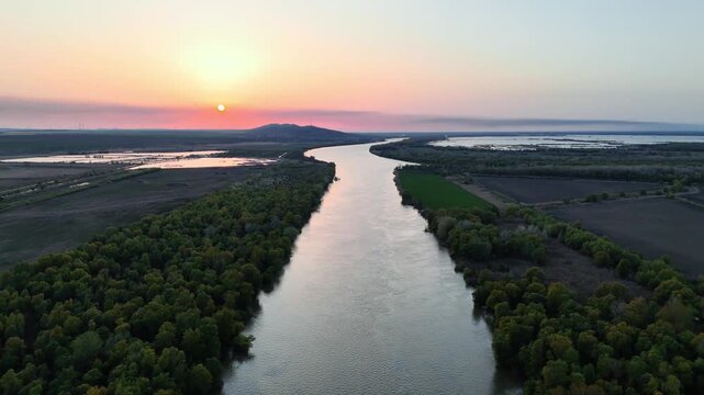 Danube Delta, Romania, Drone Footage