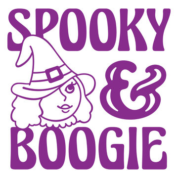 Spooky and boogie decal