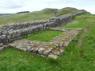 A mile turret on Hadrian's Wall, England © TheUntravelledWorld