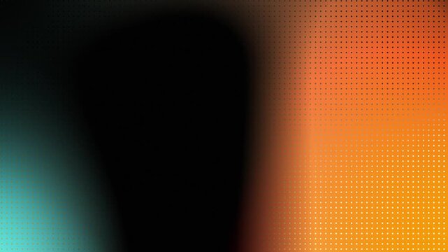 Abstract background with gradient light transitions. Colorful blur effect across three segments with dot pattern texture
