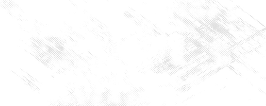 Grunge halftone gradient background faded grit noise texture dirty wall grainy grungy effect dot line and dust noise black and white texture vector.