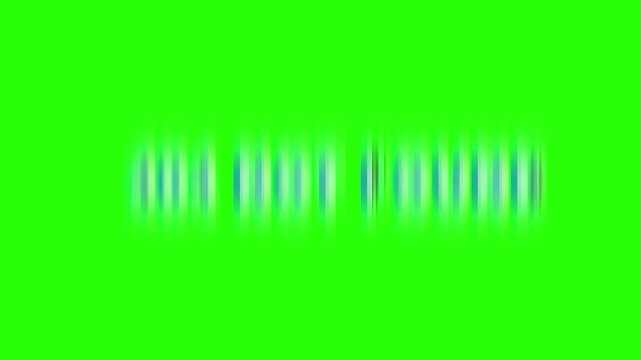 Animated 404 Not Found Text Glitching Effect on Green Screen Background, Internet Error Concept