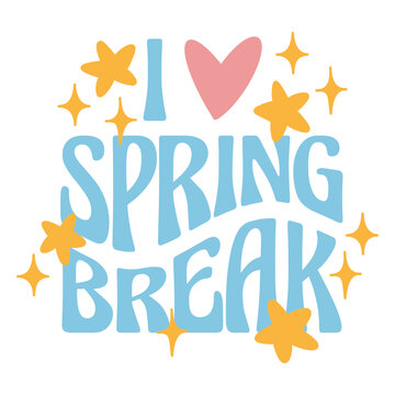 I love spring break design