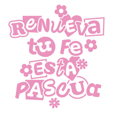 Renueva tu fe esta pascua design