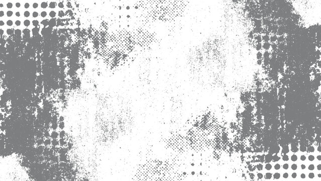 Grunge texture with grey and white spots and dots for graphic design background element
