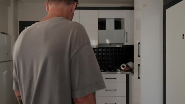 Relationship conflict. Woman slaps partner and leaves after heated argument, emotional rejection, toxic relationship, breakup decision, resentment and unresolved couple problems