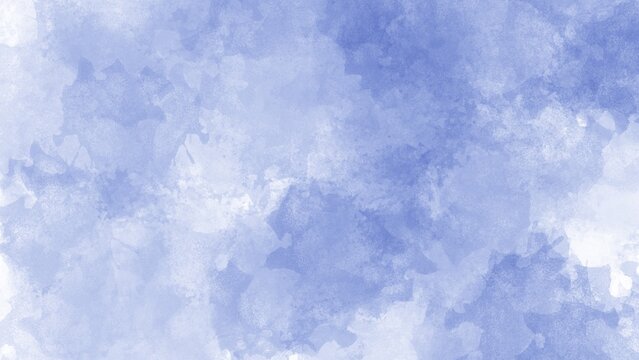 Light periwinkle and lavender abstract watercolor background with soft cloudy washes and gentle gradients