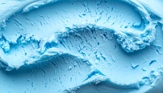Texture blue ice cream gelato background.