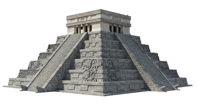 El Castillo Pyramid, Chichen Itza, Mexico - Iconic Mayan Architecture