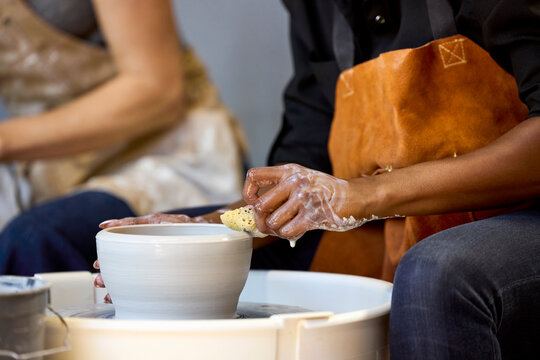 Pottery Making at a Workshop