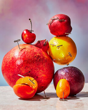 Pins and Fruits 