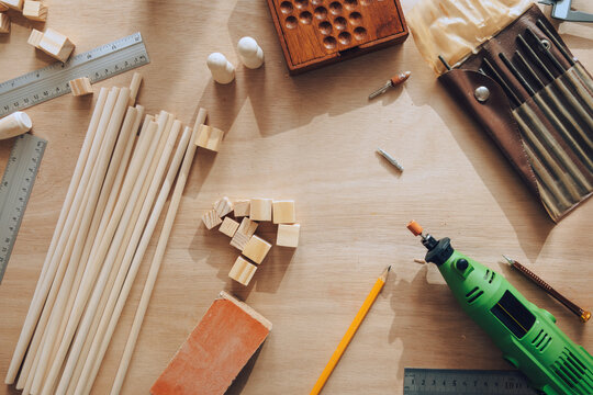 Tools and wood