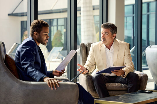 Office Business Discussion