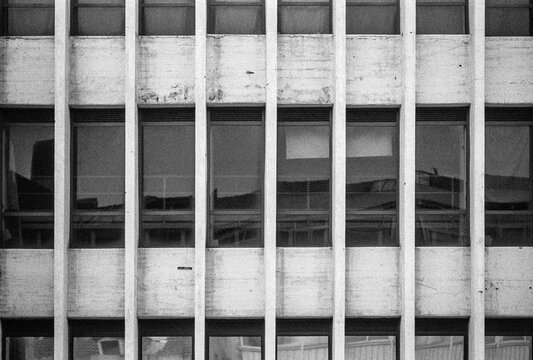 Concrete Window Grid