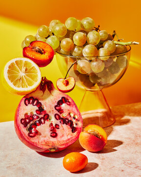 Yellow Fruit Still Life