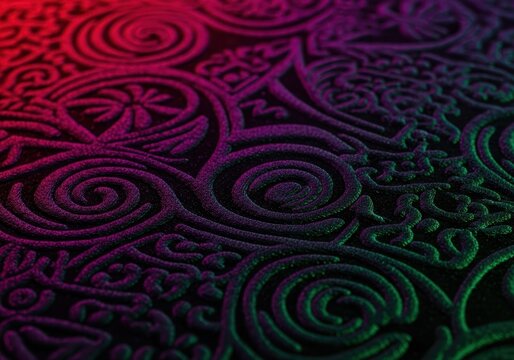 Rich, dark fabric texture for spell casting background or gothic interior decor. Heavy, mysterious, plush material, soft, luxury, antique