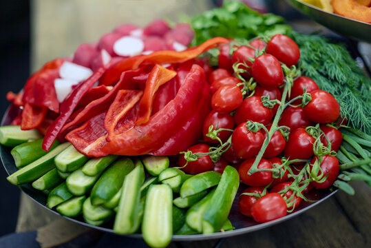 tray full of chopped cucumbers