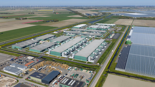 Aerial datacenter campus supporting big data and AI