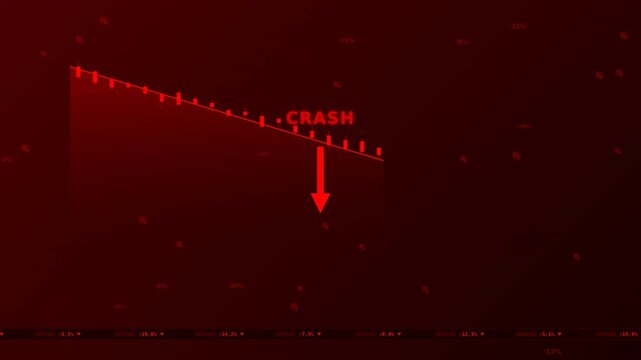 Motion of Red Laser Beam Moving Downwards in Dark Environment for Visual Effect.