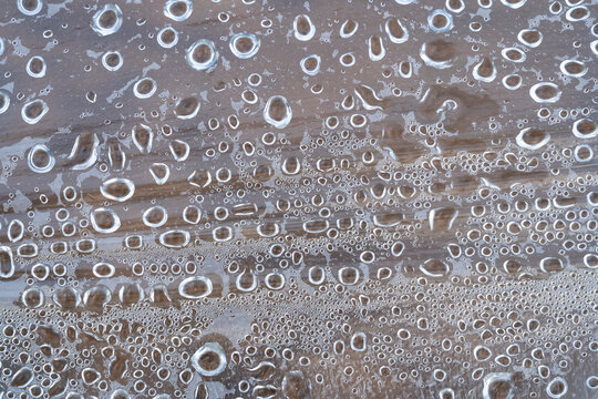 Abstract water droplet background with texture