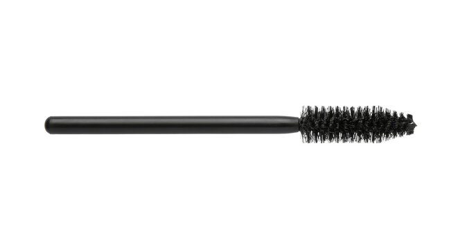 Versatile black mascara wand for precise application and defined lashes