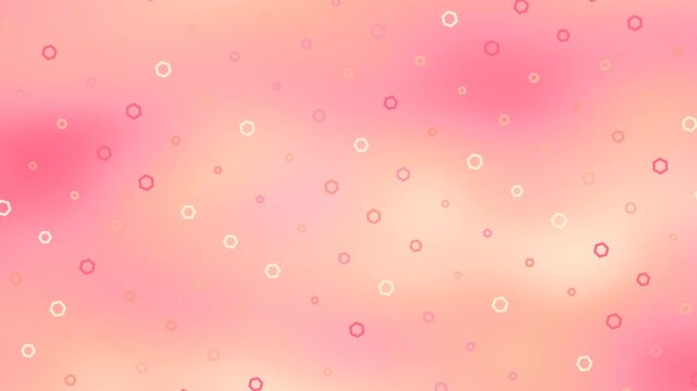 pink background with bubbles water drops background 