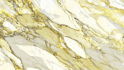 Naklejka premium Marble texture with gold and gray veins on white background for design purposes only