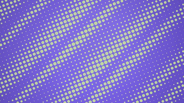 Abstract purple background with diagonal halftone dot pattern creating a gradient effect.