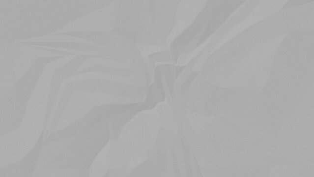 Gray abstract background with crumpled paper texture and folds wrinkles monochrome neutral simple. Resizable and editable, EPS 10.
