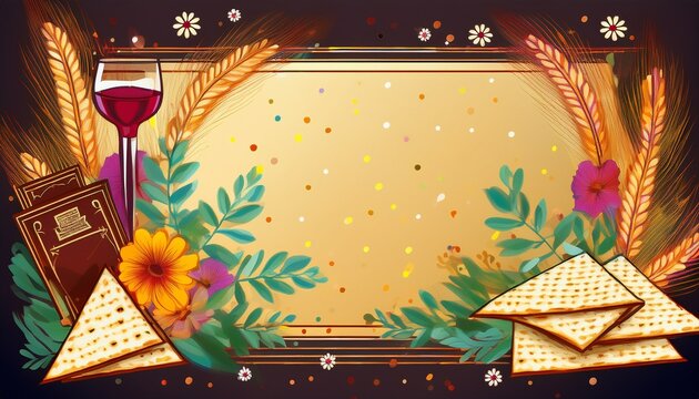 greeting card for passover