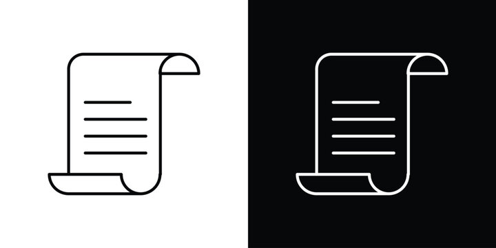 History icon symbol black illustration set. line and flat designs