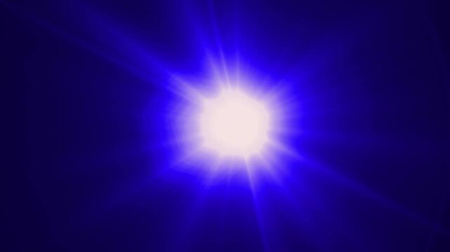 High-quality stock footage of sun rays light effects, for desi Optical Lens flare light background.Emergency Lights black bg. optical flare shine light ray, lens flare shine light flickering light.