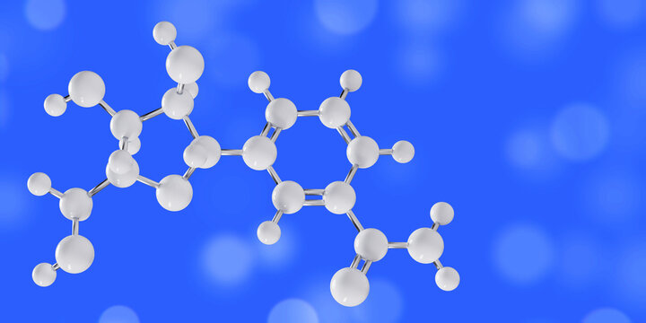 Nicotinamide riboside molecule, nad plus precursor, anti aging cellular energy supplement. N-glycosylnicotinamide, pyridine nucleoside similar to vitamin B3. 3d render