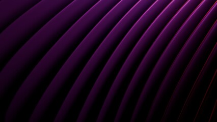 Purple Ribbed Waves Abstract Background Luxury Texture Modern Design © michnik101