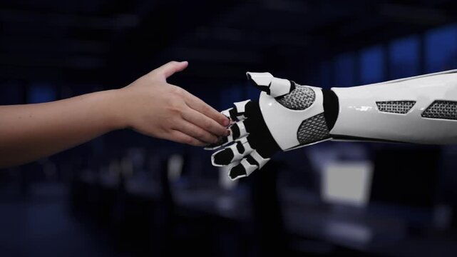 A stunning visual of robotic hands engaging with a digital globe, illustrating themes of cloud computing and advanced technology. Perfect for showcasing innovation. Synapse