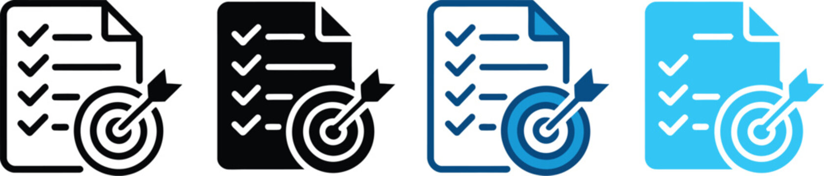 Measurable Results Vector Icon Representing Scientific Assessment and Objective Analysis