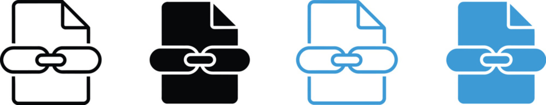 Peer Review Multiple Style Icon Design Vector - Two researchers exchanging reports representing collaborative evaluation, validation, and scientific ... See More